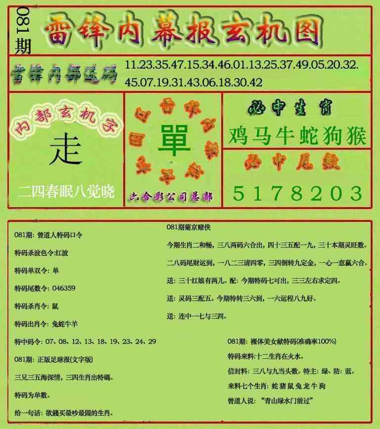内幕玄机